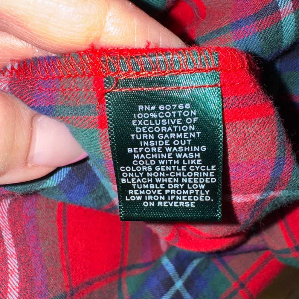 Lauren Ralph Lauren night sleep shirt - 1X - long - Picture 7 of 9